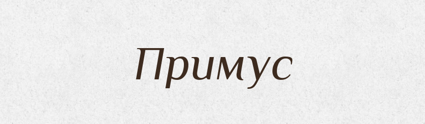 Примус — Словник чужомовних слів і термінів