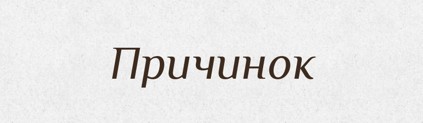 Причинок — Словник чужомовних слів і термінів