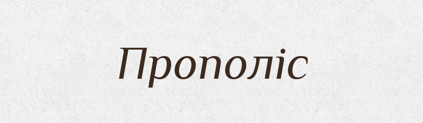 Прополіс — Словник чужомовних слів і термінів
