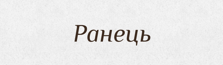 Ранець — Словник чужомовних слів і термінів