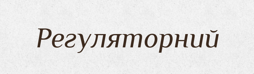Регуляторний — Словник чужомовних слів і термінів