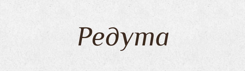 Редута — Словник чужомовних слів і термінів