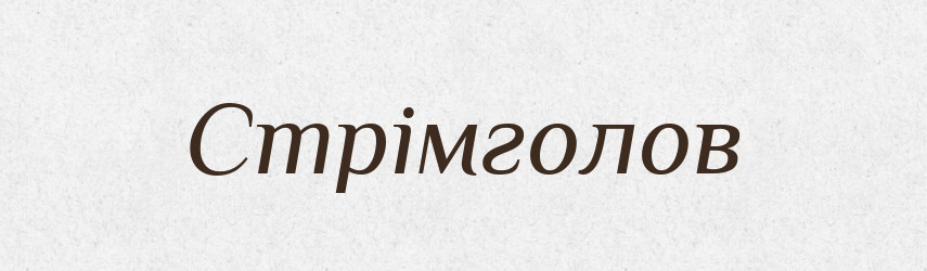 Стрімголов — Словник чужомовних слів і термінів