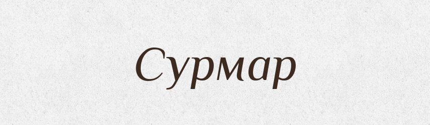 Сурмар — Словник чужомовних слів і термінів