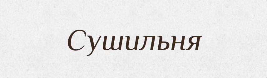 Сушильня — Словник чужомовних слів і термінів