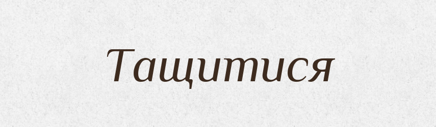 Тащитися — Словник чужомовних слів і термінів