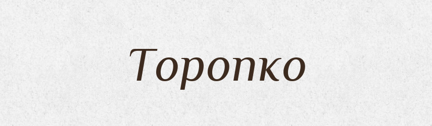 Торопко — Словник чужомовних слів і термінів