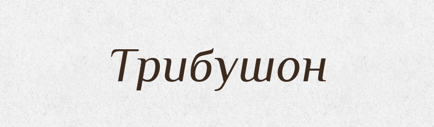 Трибушон — Словник чужомовних слів і термінів