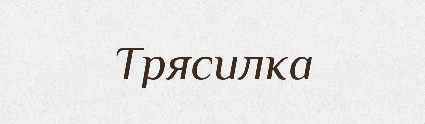 Трясилка — Словник чужомовних слів і термінів