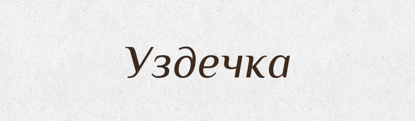Уздечка — Словник чужомовних слів і термінів