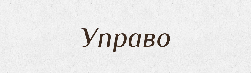 Управо — Словник чужомовних слів і термінів