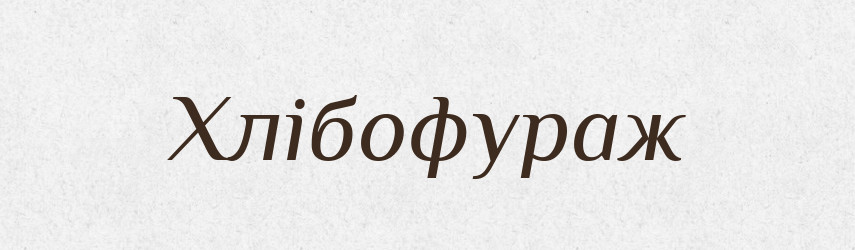 Хлібофураж — Словник чужомовних слів і термінів