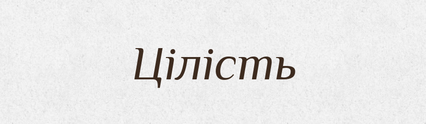 Цілість — Словник чужомовних слів і термінів