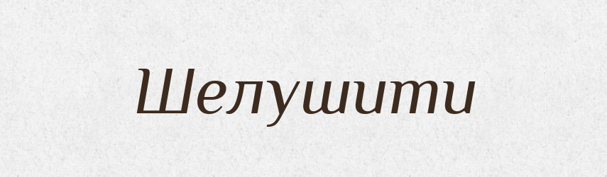 Шелушити — Словник чужомовних слів і термінів