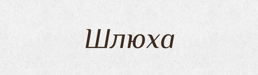Шлюха — Словник чужомовних слів і термінів