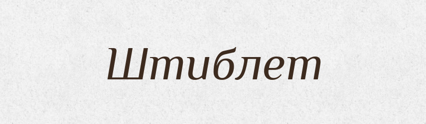 Штиблет — Словник чужомовних слів і термінів